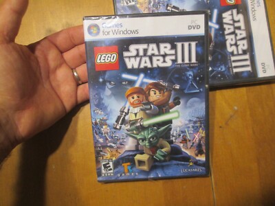 LEGO Star Wars III: The Clone Wars PC DVD BRAND NEW FACTORY SEALED US  EDITION 23272342180|