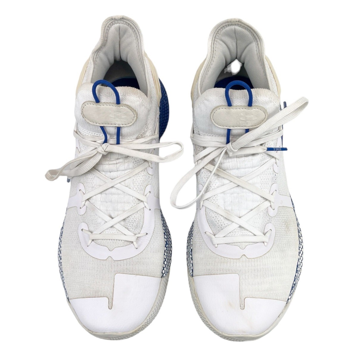 Under Armour Curry 6 Dub Nation White Royal Blue Mens Size 18 3020612-103 Under Armour Curry 6 Dub Nation 2019 3020612-103 Blue White  main image 2