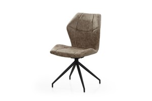 2er Set Kuchenstuhl Emilio Braun Drehbar Esszimmerstuhl Vierfussstuhl 4 Fuss Stuhl Ebay