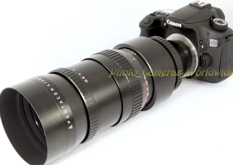 Pentacon 4/300mm F4 POWERFUL M42 Screw & DIGITAL fit Manual Lens - TESTED! - Image 4 of 4
