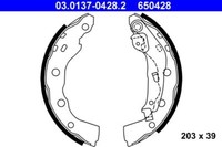 ATE 03.0137-0428.2 Bremsbackensatz FüR Mitsubishi