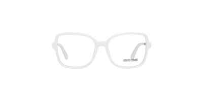 Roberto Cavalli RC 5087 021 Ivory White Plastic Eyeglasses Frame 55-17-140 Italy