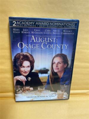 August: Osage County (DVD, 2014), Meryl Streep, Julia Roberts  NEW Sealed