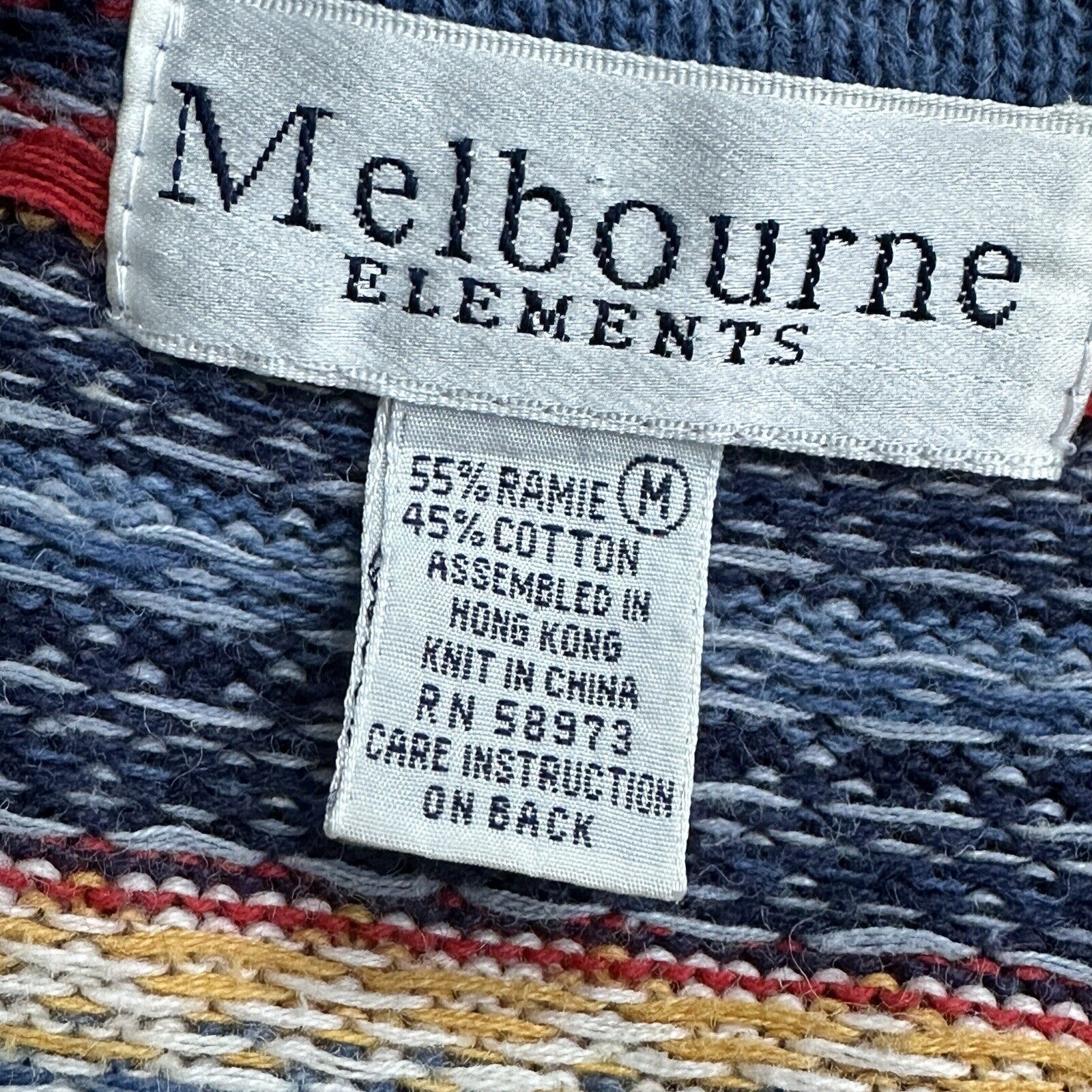 Vintage Melbourne Elements Womens Sweater Medium … - image 11