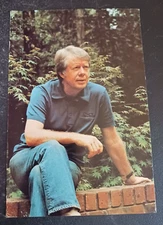 vtg postcard Jimmy Carter Plains Georgia GA posted President