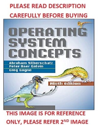 Operating System Concepts by Silberschatz 9th International Soft Ed Same Book
