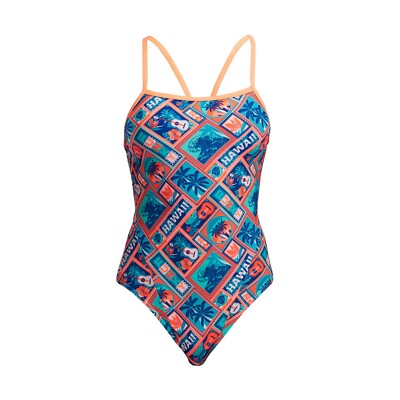 Funkita Tiki Tango einteiler Badeanzug Schwimmanzug für Damen chlorresistent