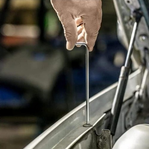 CHIAVINI CHIAVI TORX FRANCESI PROLUNGATI CHIAVI A BRUGOLA SET 9 PZ da 1,5 a 10 - Foto 6 di 7