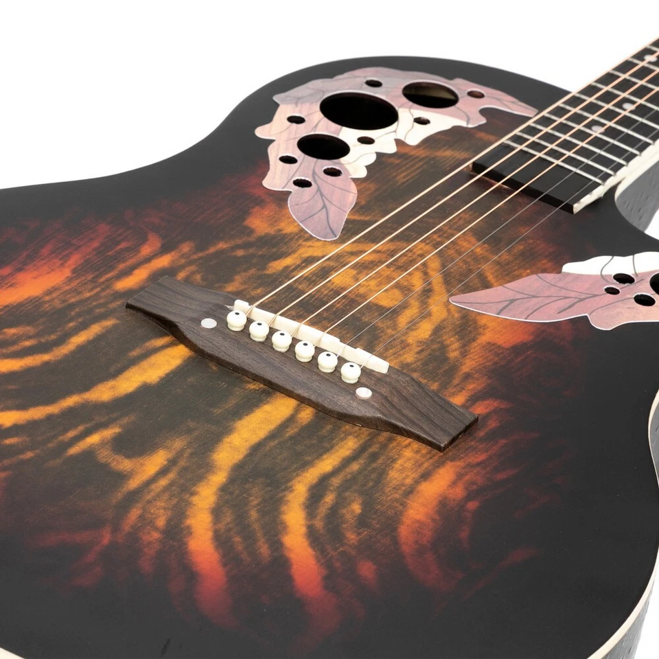 🎄¡ESPECIAL DE VACACIONES!🎄O Guitarra Eléctrica Acústica Estilo + Estuche/Bolsa + ¡Más! Foto 2 de 4