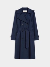 Trench doppiopetto I Blues Blu