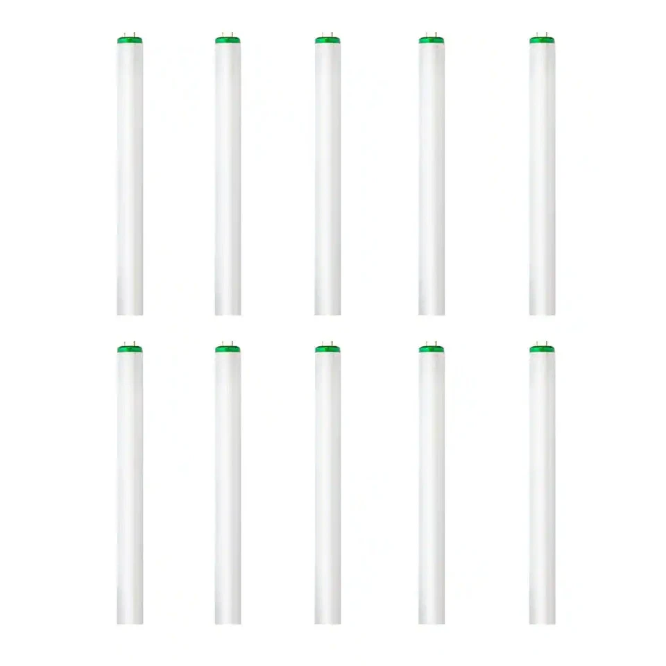 40 Watt Light Bulb 4 Feet Linear T12 Fluorescent Tube Cool White 4100K 10-Pack - Image 2 of 4