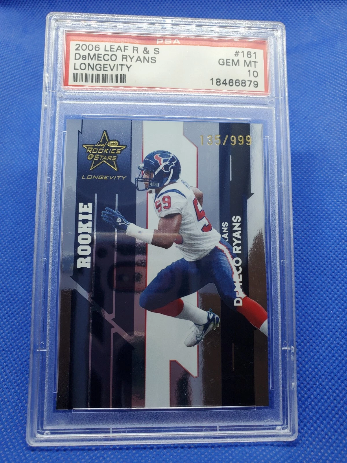 DeMeco Ryans Leaf Rookies & Stars Longevity #161 Longevity