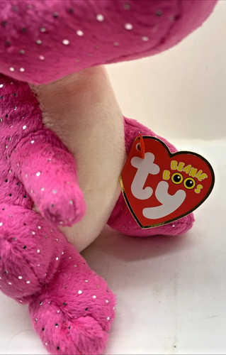 2016 TY Beanie Boos - Darla the Pink Dragon with Tag - Picture 2 of 6