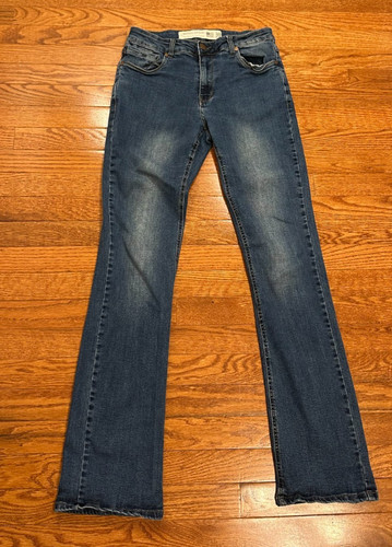 Barbell Apparel Jeans Mens 30x33 Athletic Fit Straight Leg Blue Denim Stretch