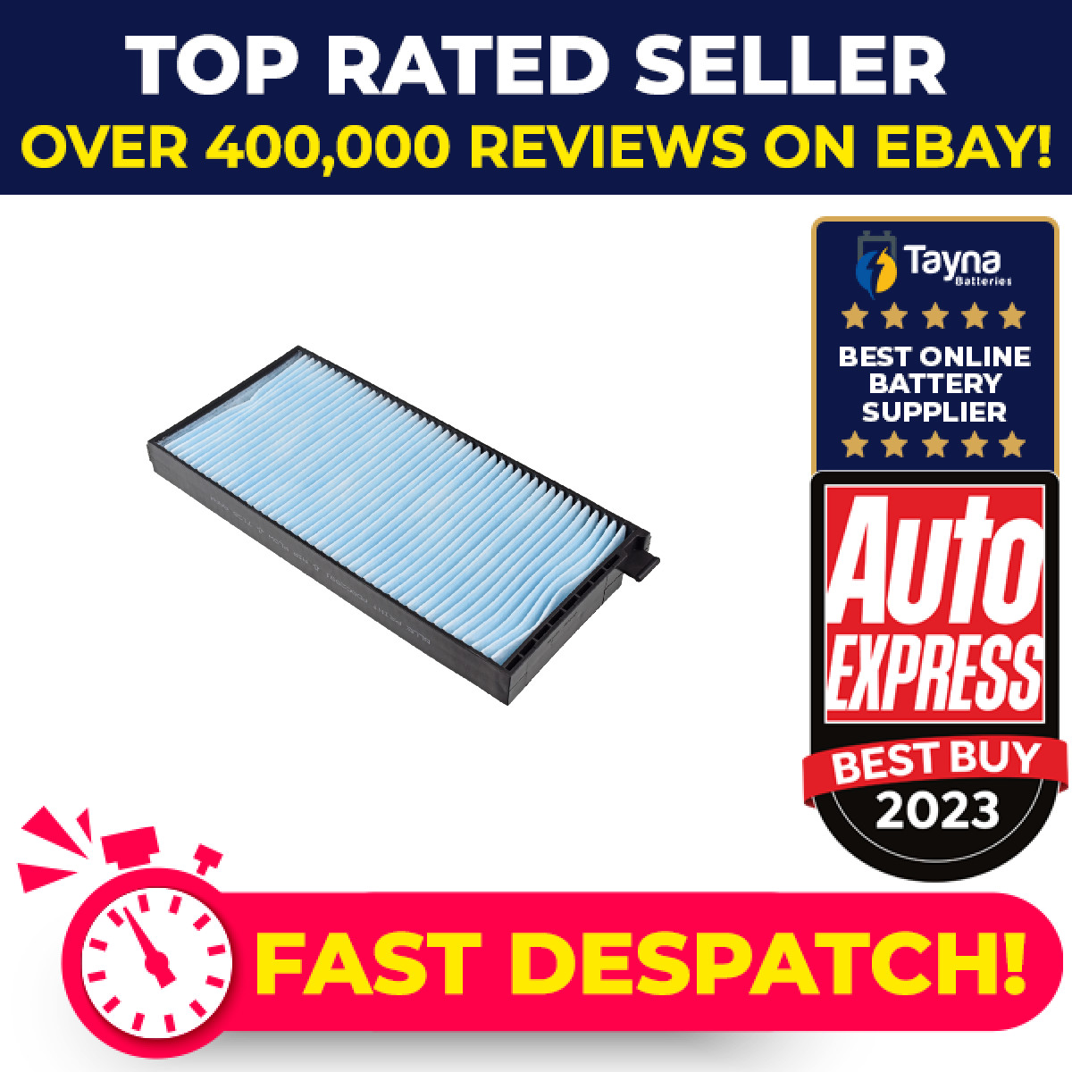 Pollen / Cabin Filter fits HYUNDAI H350 2.5D 2015 on D4CB Blue Print 9716359000