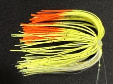 Bass Jig Skirts - Lot Of 10 - Atomic Chartreuse - Tournament Quality