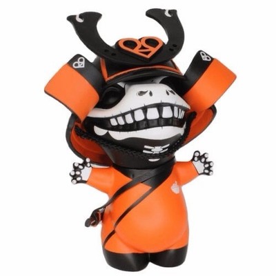 Noodle Ronin Ramen Vinyl Figure 2PetalRose Koncrete RARE NIB Design Orange Spice