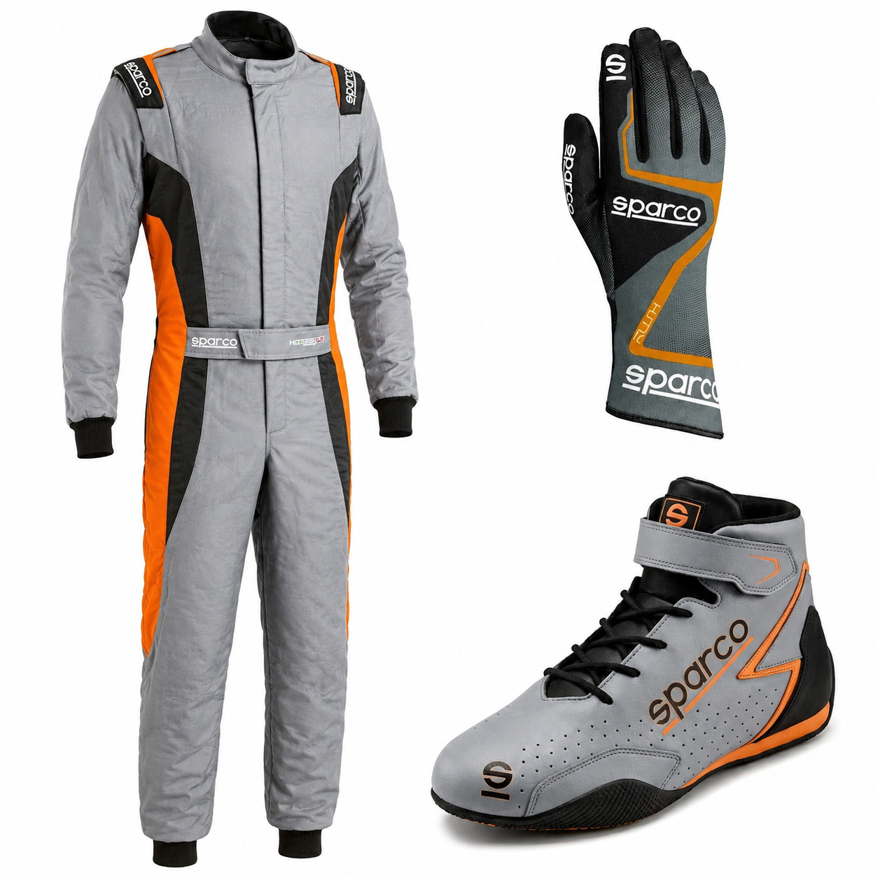 Traje de Carreras Sparco Mono Karting Racing Go Kart CIK FIA Nivel 2 Homologado