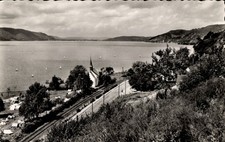 Ak Kornwestheim in Württemberg, Goldbachkapelle mit Campingplatz - 4908345