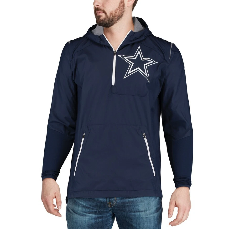Новый DALLAS COWBOYS NFL футбол мужской большой Nike боковая линия Fly Rush куртка $120 - Изображение 2 из 4