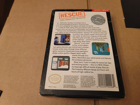 Rescue: The Embassy Mission (Nintendo NES, 1990) Box Gioco Manuale Poster - Testato