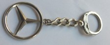 alter Mercedes Stern Benz Schlüsselanhänger mit Kette retro alter Mercedes Stern Benz Schlüsselanhänger mit Kette retro