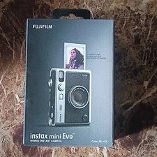 Fujifilm instax mini Evo Hybrid Instant Camera Model instax mini Evo Black