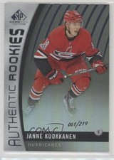 2017-18 SP Game Used Authentic Rookies Rainbow 61/219 Janne Kuokkanen #92 n1u
