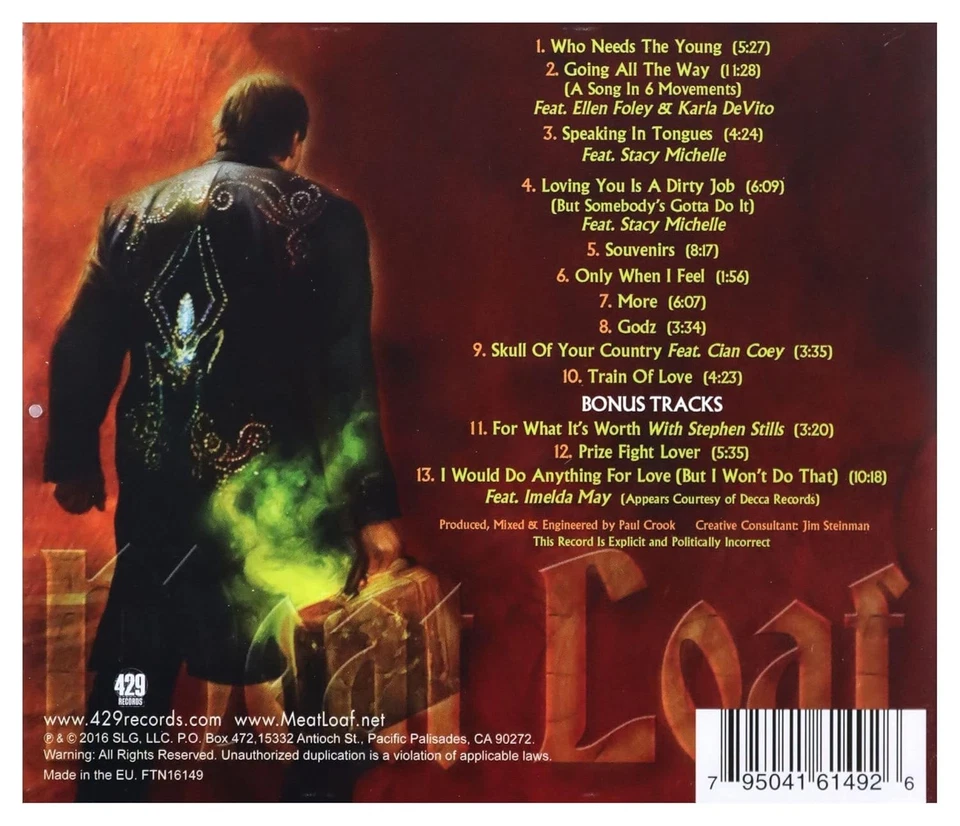 Meat Loaf Braver Than We Are t.) (CD) - Bild 4 von 4