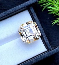 6.00Ct Natural D color Beautiful Asscher Cut Certified Loose CVD Diamond Clarity