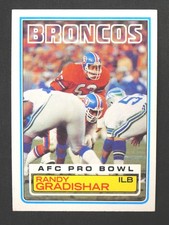 1983 TOPPS RANDY GRADISHAR AFC Pro Bowl #262
