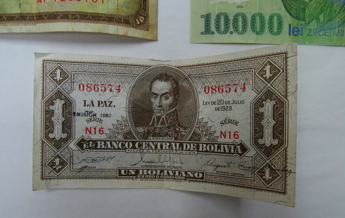 Lot of 7 Foreign Banknotes World Currency Various Countries - Picture 8 of 18