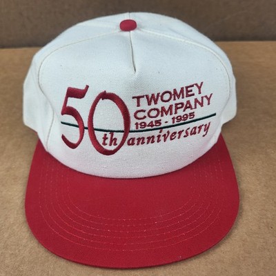 Twomey Company Hat K Products Cap Snap Back Anniversary Promo 90s Monmouth IL