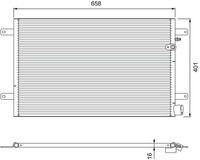 Kondensator Klimaanlage Valeo 814004 FüR Audi C6 A6 4F2 Aluminium Avant 4F5 4FH