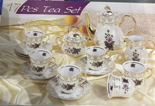 Vintage 17 Piece Tea Set