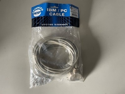 IBM PC Druckerkabel DB25M auf Centronics 36M   30 FT   Neu
