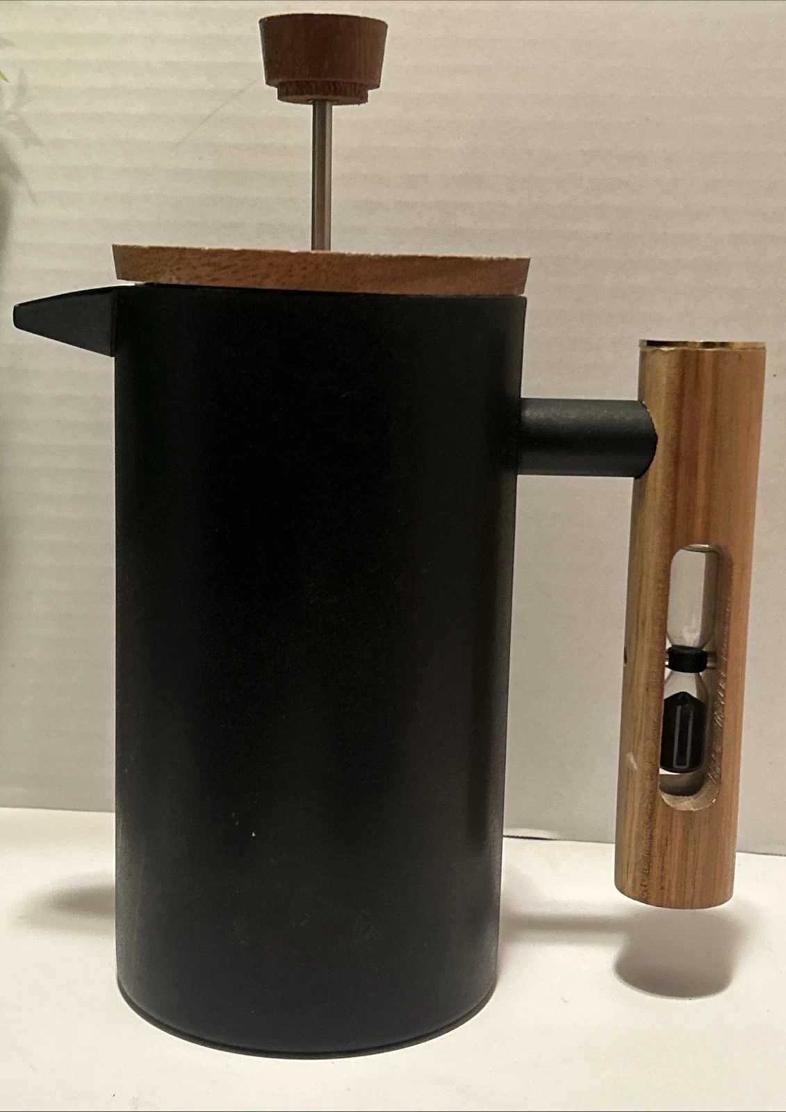 French Press With Timer Stainless-steel-black(B-V)
Opens in a new window or tab