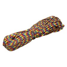 1/8" Paracord Rope, 100ft 7 Strand Polypropylene Cord, Red/Yellow