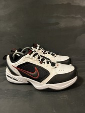 Nike Air Monarch IV Mens Size 10 Wide Sneakers White Red Black 416355-101