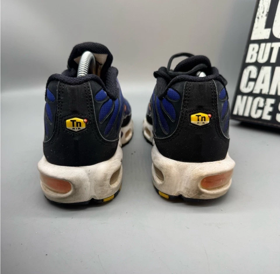 Zapato Nike Air Max Plus Og GS Negro-Voltaje Púrpura Talla 6.5Y-Mujer Talla 8 CD0609-024 Foto 4 de 4