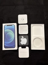 Empty Box Booklet ONLY Apple iPhone 12 Blue 128GB A2172 Replacement OEM Original