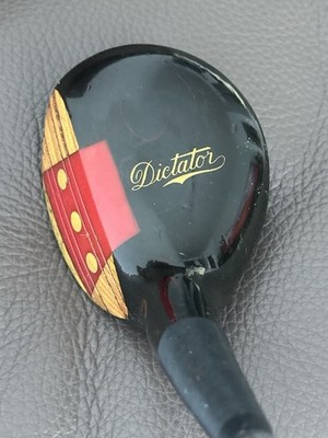 Rare Vintage Golfcraft DICTATOR Custom Craft #7 Wood - Laminated Persimmon Style