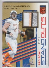 2017 Donruss Elite #25 Nick Mangold Pro Bowl Standouts Prime #/50
