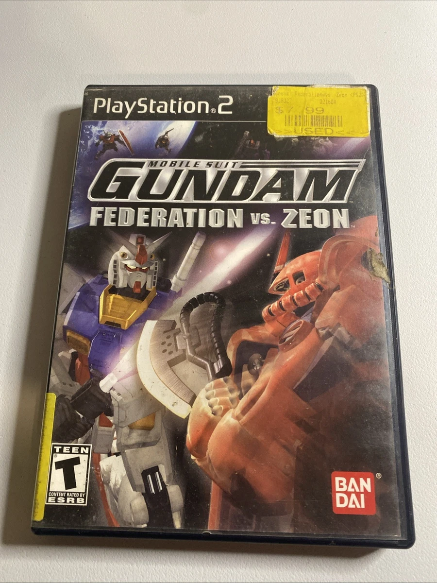 Mobile Suit Gundam: Federation vs. Zeon Video Games for sale | eBay