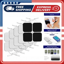 TENS Electrode Pads 2x2 20 Pack Reusable Self-Adhesive NURSAL