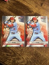 MASYN WINN REFRACTOR + BASE CARDINALS 2025 BOWMAN BEST 