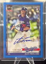 Topps 2026 Series 1 1991 Autographs Alex Freeland RC Auto Blue /150 Dodgers