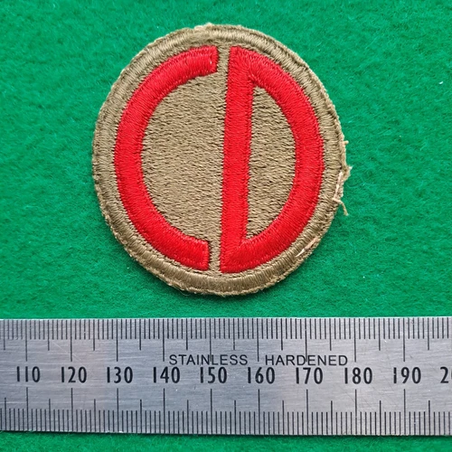 WW2 US United States Army 85th Infantry Division Patch Badge Custer Division
