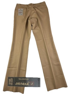 NWT Jaymar Ruby Life o  Ease Disco Slacks 36x36 Pants Trousers Sansabelt 1981