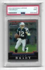 2004 BOWMAN CHROME TOM BRADY PSA 9 #106